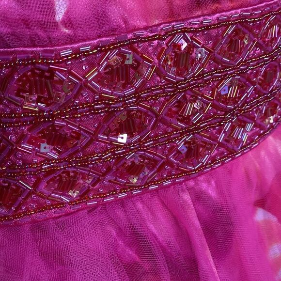 DEB Beautiful Prom Ball Gown Cinderella Pink 9/10 - Picture 4 of 8